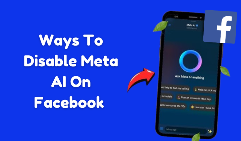 Disable Meta AI On Facebook